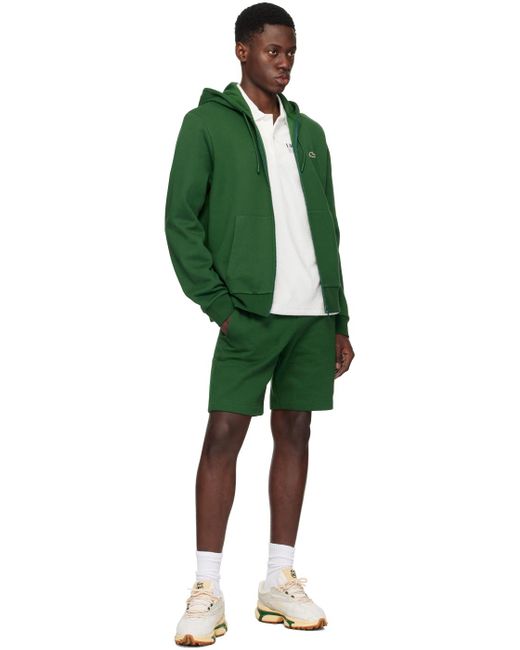 Short jogger vert Lacoste pour homme en coloris Green