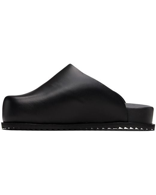 Yume Yume Black Truck Slide Loafers
