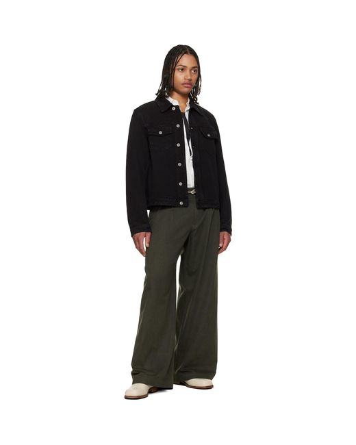 Our Legacy Black Origin Denim Jacket for men