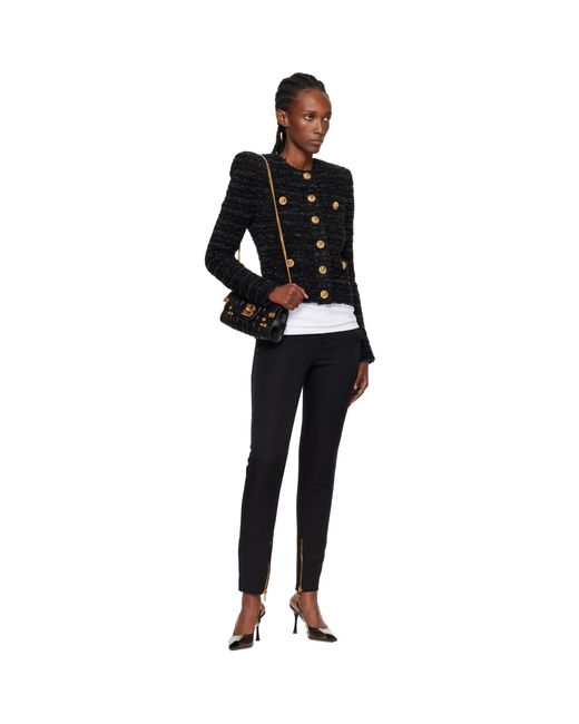 Balmain Black Tailored Trousers