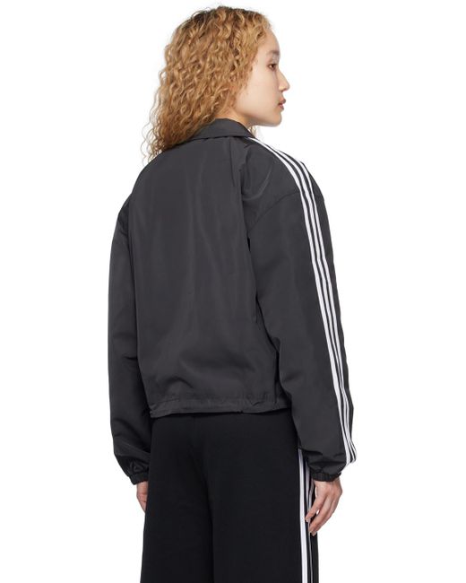 Adidas Originals Black Adicolor Classics 3-stripes Jacket