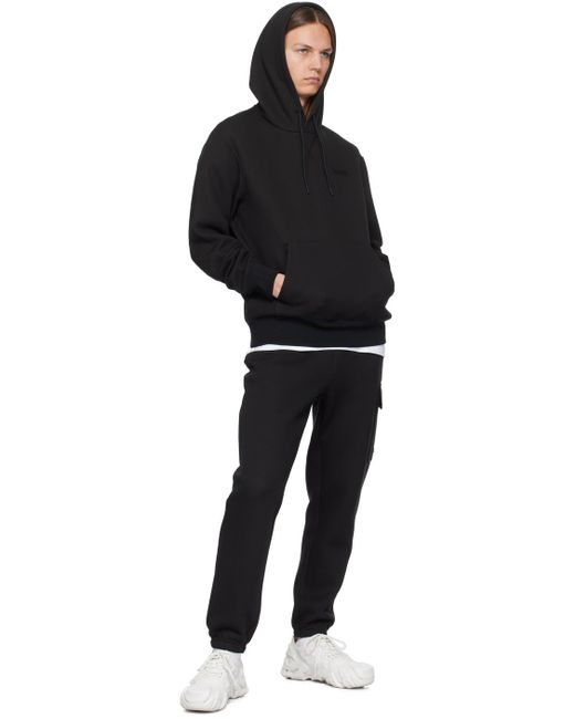 Mackage Black Marvin-R Sweatpants for men