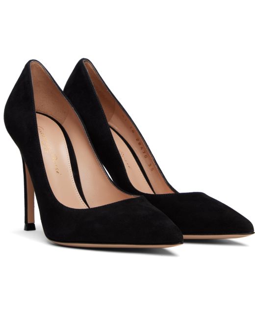 Gianvito Rossi ブラック Gianvito 105 ヒール Black