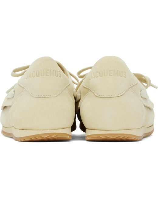 Jacquemus ベージュ La Croisière 'The Batto' ローファー Black