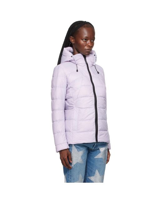 Canada Goose Purple Abbott Down Jacket