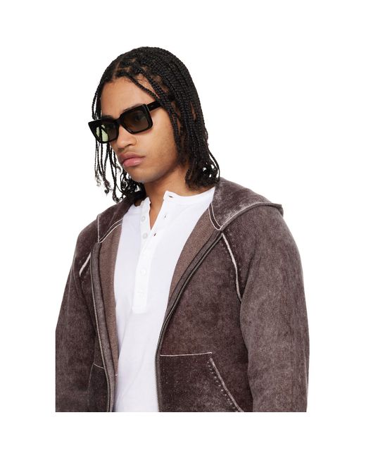 Retrosuperfuture Green Senta Sunglasses for men