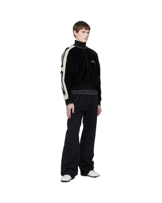 Amiri Black Bones Track Jacket for men