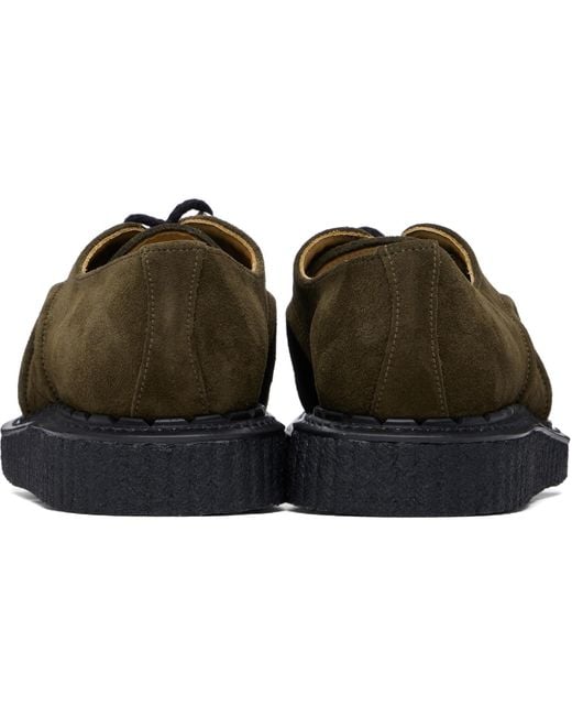 George Cox Black Khaki Dace Derbys for men