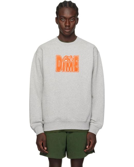 Dime Gray Club Sweatshirt for men