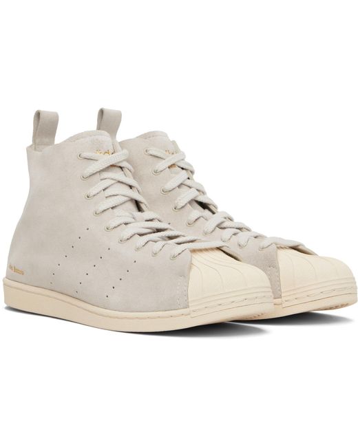Wales Bonner Natural Adidas Originals Edition Superstar Hi Sneakers for men