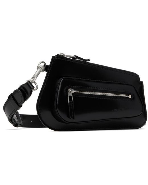 Kiko Kostadinov Black Trivia Pochette Bag