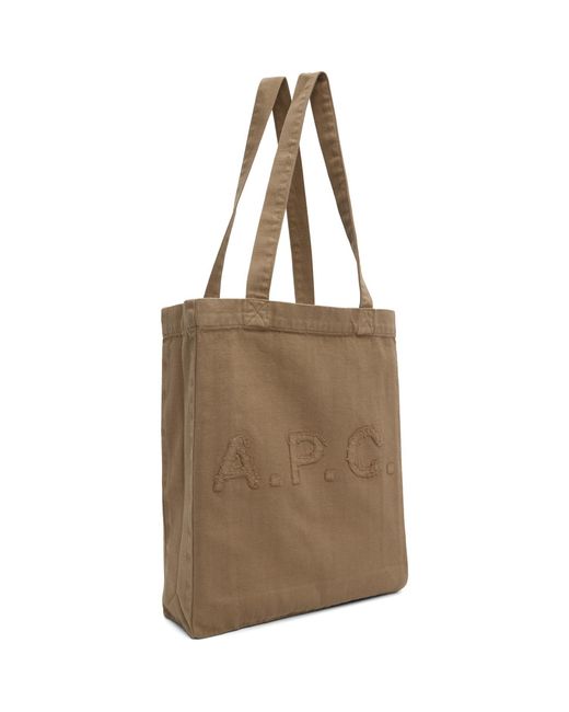 A.P.C. Brown Lou Tote