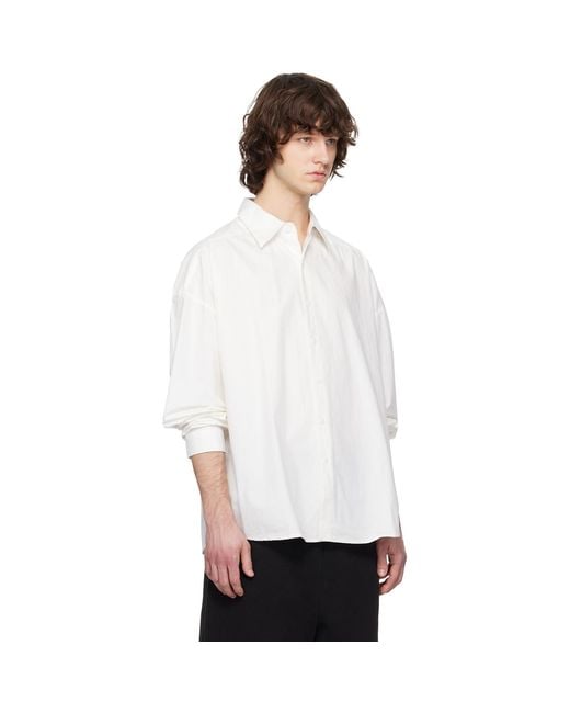 Entire studios White Miller Shirt for men