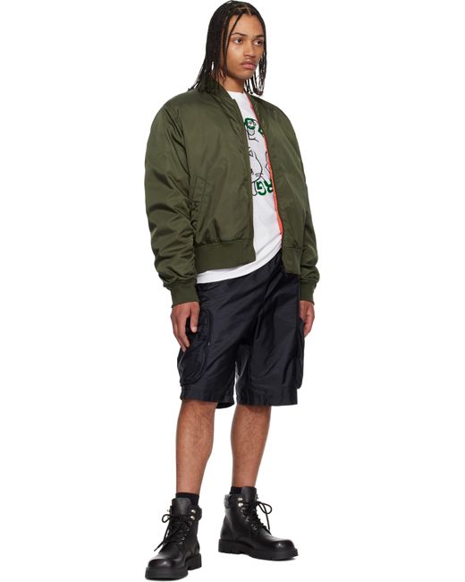 Blouson Aviateur Neper Kaki Et Rembourré En Duvet Moncler Genius pour homme en coloris Green