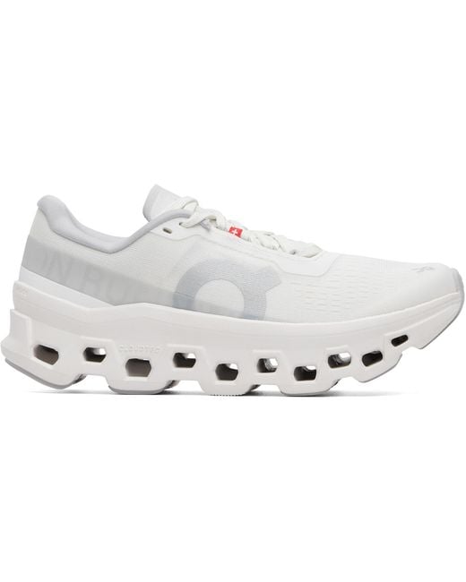 On Shoes White Cloudmster 1 Sneakers