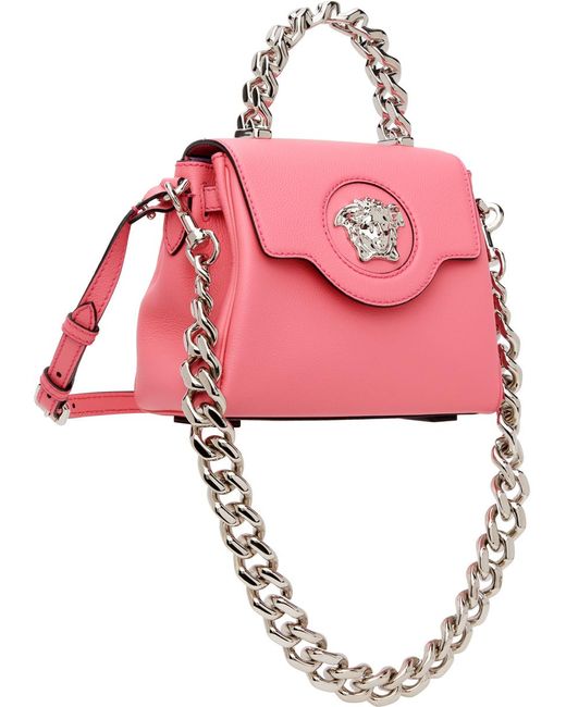 Versace Pink Small 'la Medusa' Bag