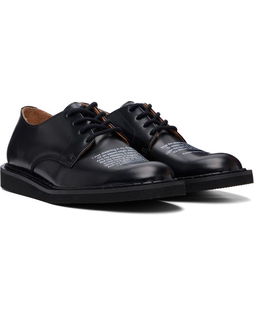Undercover Black Edition 'People Have The Power' Derbys for men