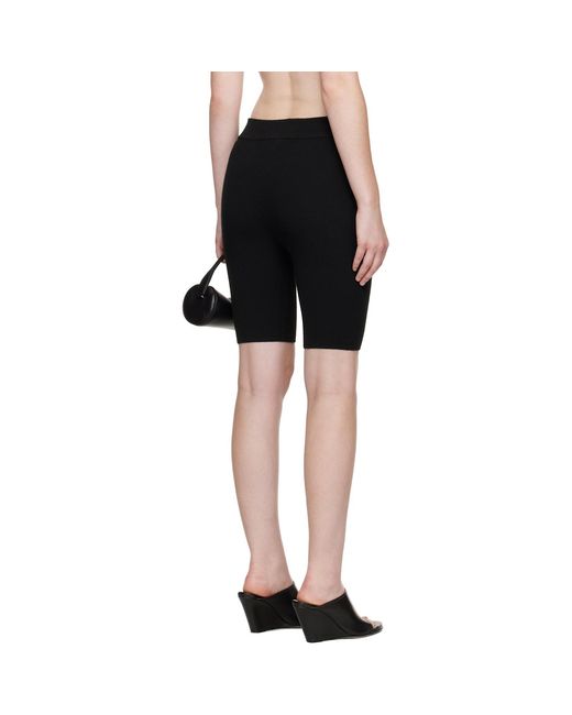 Fear Of God Black Soft Rib Biker Shorts