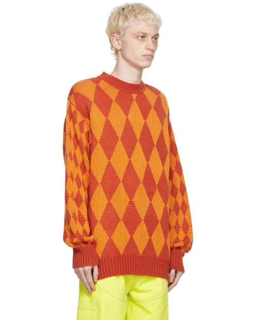 Columbia Orange Ssense Exclusive Shradha Kochhar Edition Sweater for men