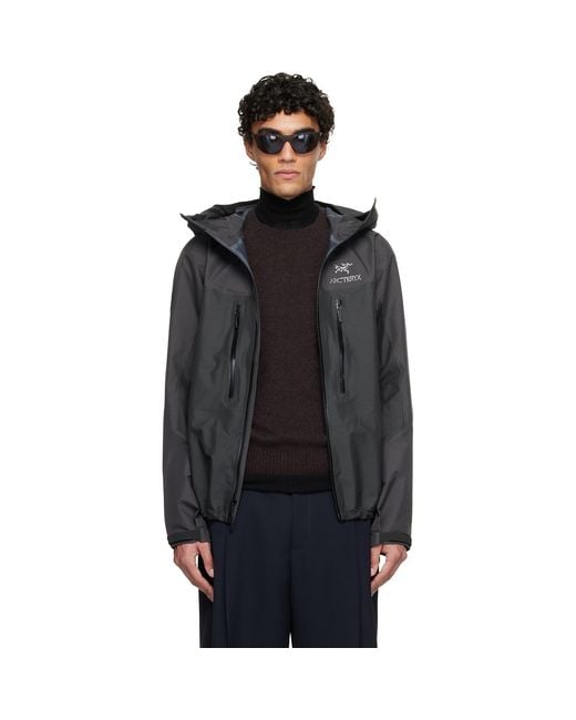 Arc'teryx Black Alpha Jacket for men