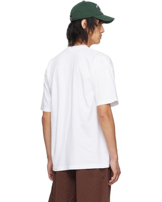 T-shirt blanc à image et à texte ONLINE CERAMICS pour homme en coloris White