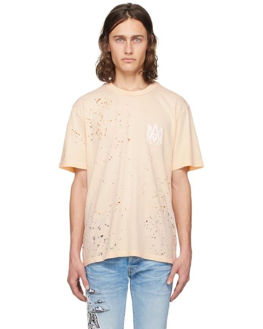 Amiri Multicolor Shotgun T-shirt for men