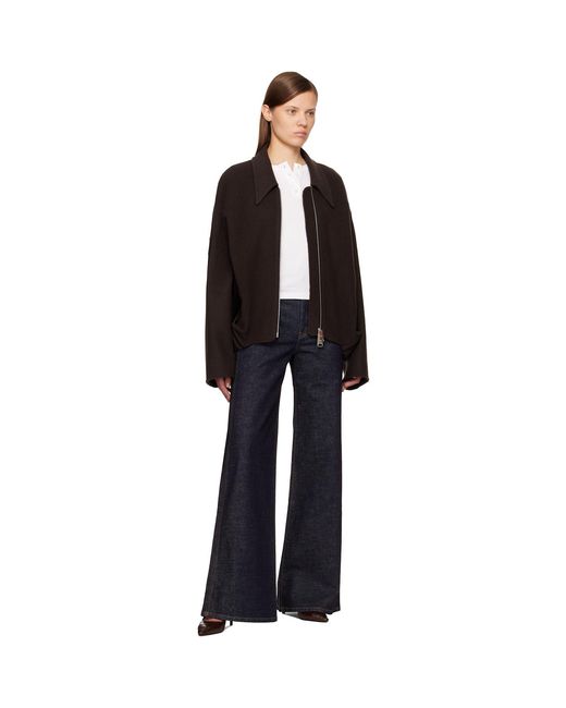 Khaite Blue Dane Stretch Jeans