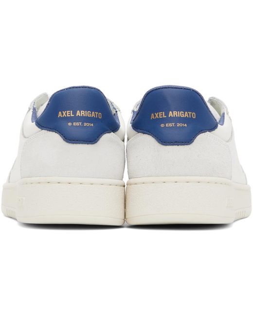 Axel Arigato Black White & Navy Dice Lo Sneakers for men