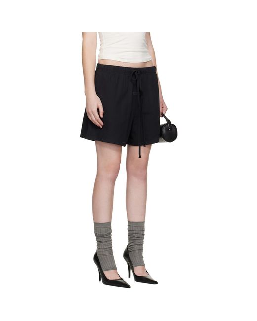 Fear Of God Black Soccer Shorts