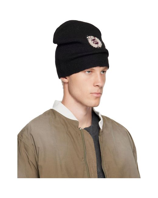 424 Green Thermal Beanie for men