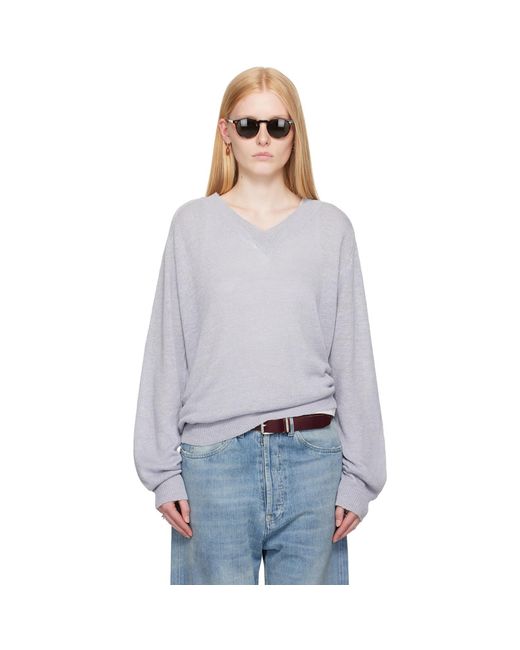 Our Legacy Multicolor Rue V-Neck Sweater