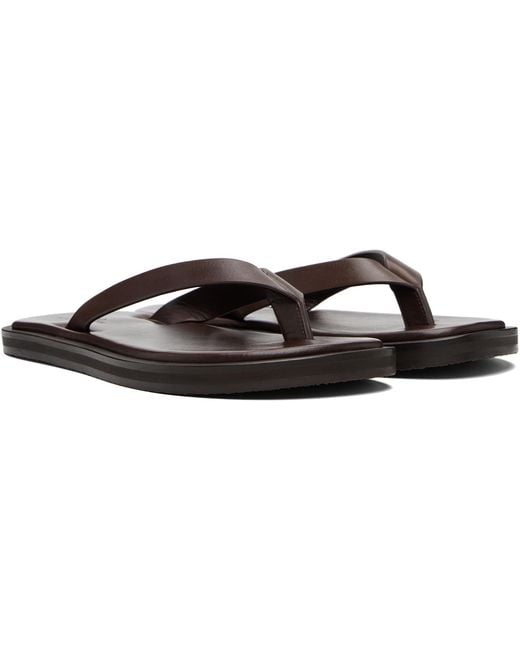 Studio Nicholson Black Curren Flip-Flops for men