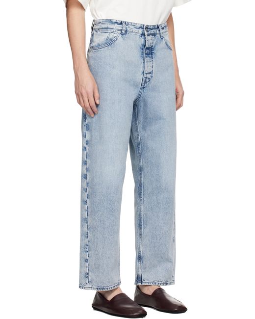 メンズ Jil Sander ブルー ルーズジーンズ Blue