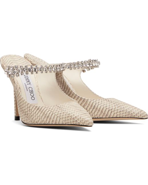 Jimmy Choo Black Bing 100 Heels