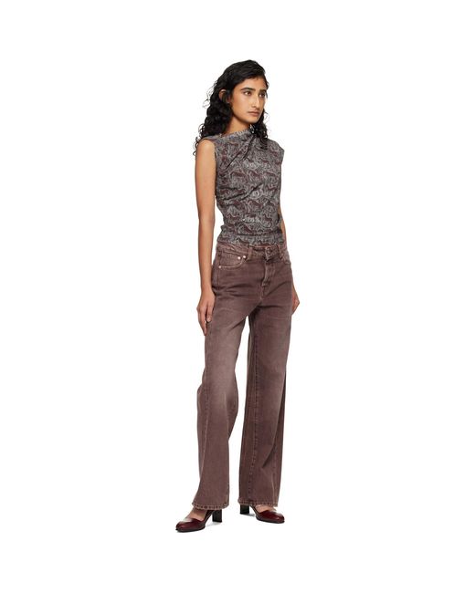 Vivienne Westwood Multicolor Burgundy & Hebo T-Shirt