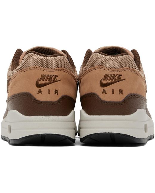 Nike Black Brown Air Max 1 Sc Sneakers for men
