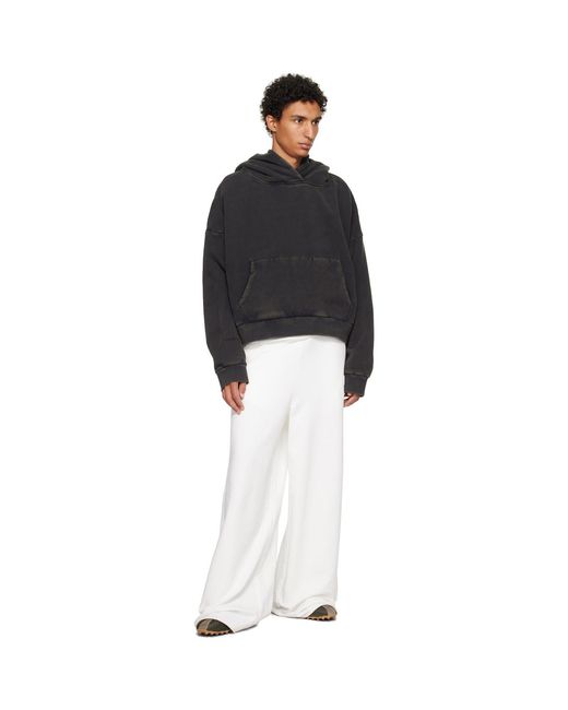 Entire studios Black Heavy Hoodie for men