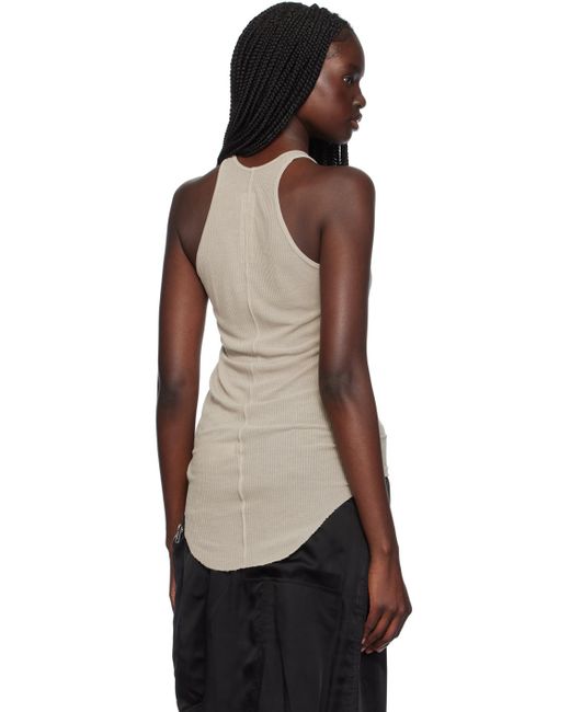 Rick Owens オフホワイト Porterville Basic タンクトップ Black