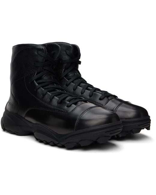 Y-3 Black Gsg9 Boots for men