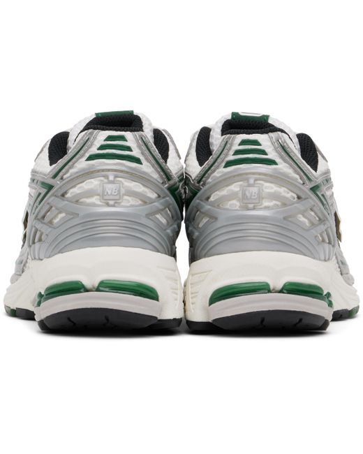 New Balance ホワイト＆シルバー 1906R スニーカー Black