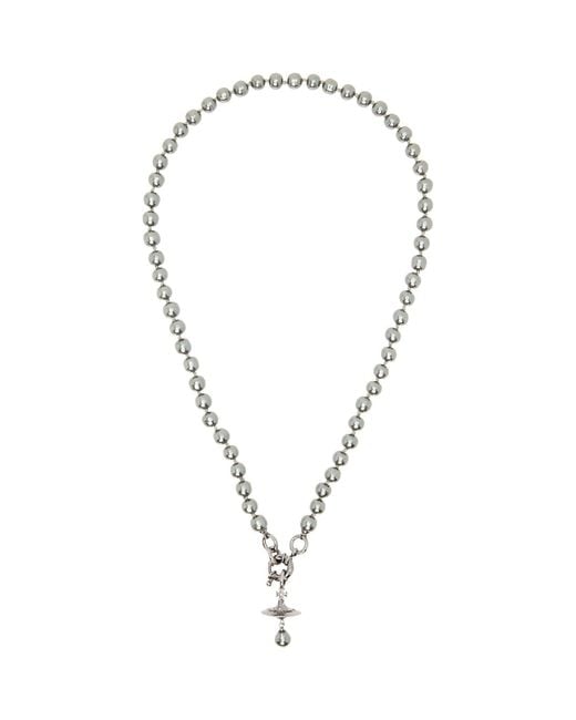 Vivienne Westwood Metallic Aleksa Necklace for men