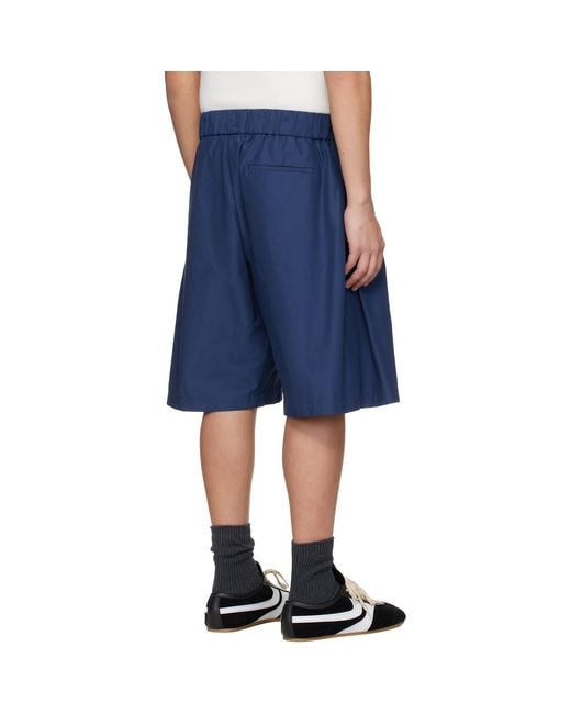 Seventh Blue Orb Shell Shorts for men