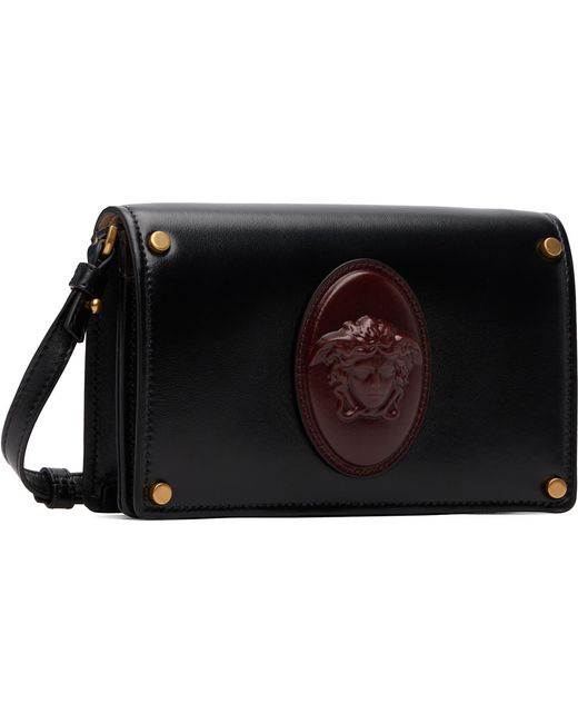 Versace Black Lou Nappa Mini Bag