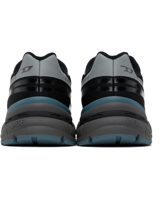 メンズ DIESEL ブラック D-Airspeed ローカットスニーカー Black