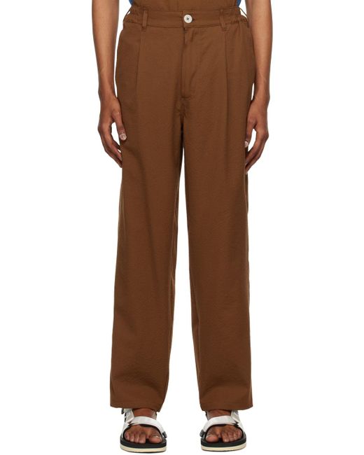 Howlin' By Morrison Brown Cosmic Trousers for men