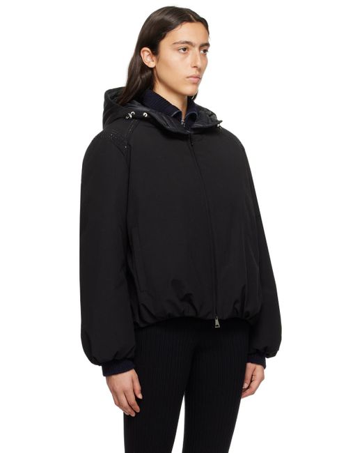 Moncler Black Martinet Down Jacket