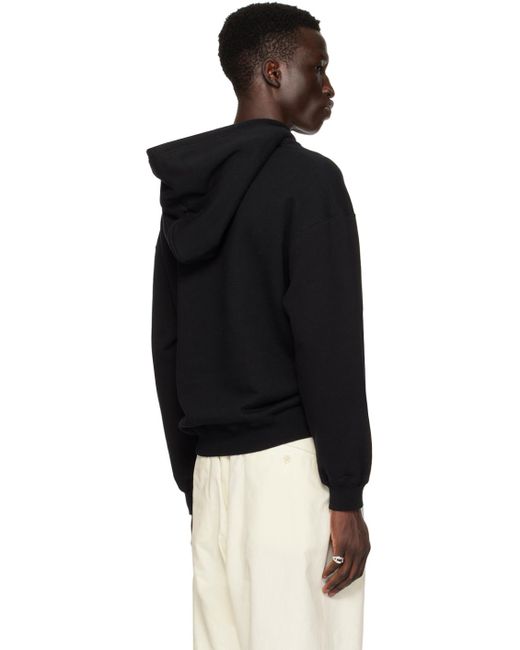 Yohji Yamamoto Black Neighborhood Edition Hoodie for men