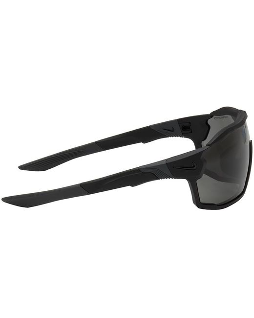 Nike Black Show X Rush 58mm Shield Sunglasses for men