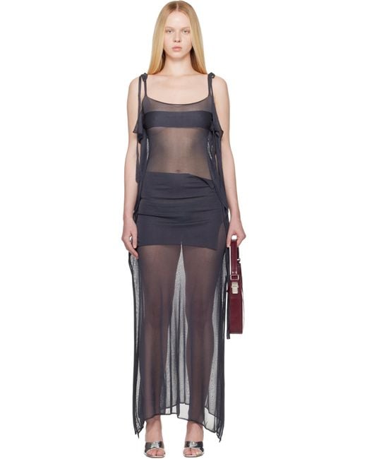 Paloma Wool Black Zanic Maxi Dress