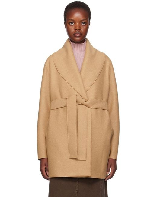 harris wharf blanket coat